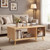 40" Coffee Table Cat House with Open Shelf