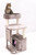 Little Rocko 37 inch cat tree with enclosed condo