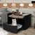 Cat Litter Box Enclosure with Pull-Out Drawer - view 5