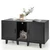 Litter box enclosure with winding privacy entry - CatsPlay.com