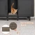 Litter box enclosure with winding privacy entry - CatsPlay.com