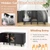 Litter box enclosure with winding privacy entry - CatsPlay.com