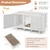 Litter box enclosure with winding privacy entry - CatsPlay.com
