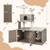 2-in-1 Cat Tower with Litter Box Enclosure - view 5
