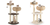 41 inch rattan cat tree with napping perch - CatsPlay.com