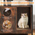 Cat Litter Box Enclosure with Storage Shelves and Scratcher - view 8