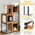 52" Cat Tree House with Metal Frame and Scratching Posts - view 7