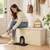 3-in-1 cat litter box enclosure with removable divider - CatsPlay.com
