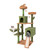 63" Cactus-Shaped Multi-Level Cat Gym - view 4
