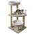 36" Cat Tree with Round Perch and Jute Rope - view 3