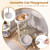 36" Cat Tree with Round Perch and Jute Rope - view 8