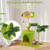31" Palm-Themed Cat Tree with Artificial Leaves - view 8