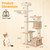 69" Cat Gym with Space Capsule and Cozy Top Perch - view 5