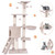 56" Cat Tree with Condo, Scratching Posts, and Ladder - view 6