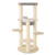 59" Solid Wood Cat Tree with Hammock - view 3