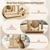 Solid Wood Cat Tree with Space Capsule and Scratching Board - view 8