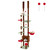 Floor-to-Ceiling Mushroom Cat Tower, Adjustable 81.5"-109" - view 3