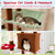 Floor-to-Ceiling Mushroom Cat Tower, Adjustable 81.5"-109" - view 7