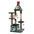 Christmas Cat Tree with Snowflake Ornaments and Washable Cushion - view 3