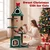 Christmas Cat Tree with Snowflake Ornaments and Washable Cushion - view 7