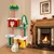Christmas Cat Tower with 2 Gift Box Condos and Santa Hat Perch - view 6