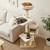 Solid Rubber Wood Cat Tree with Hammock and 2 Cat Beds - view 6