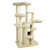 Rubber Wood Cat Tower with 3-Story Condo and Wide Top Perch - view 4
