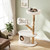 Modern Cat Tree with Real Pear Wood Branches - view 2