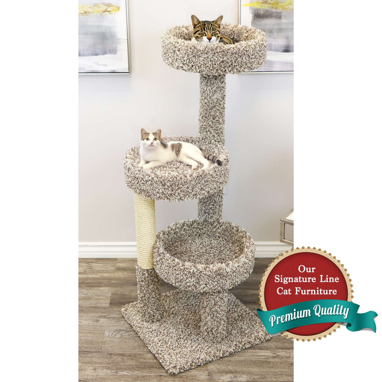 Cat's Choice 50 Inch Triple Tub Cat Tree**
