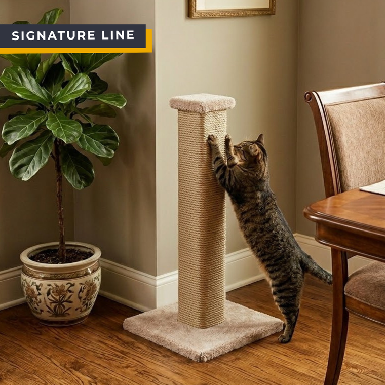 Cat's Choice 32 inch  Wooden Scratching Post