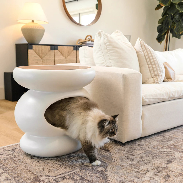 Zen Modern Cat Condo Side Table