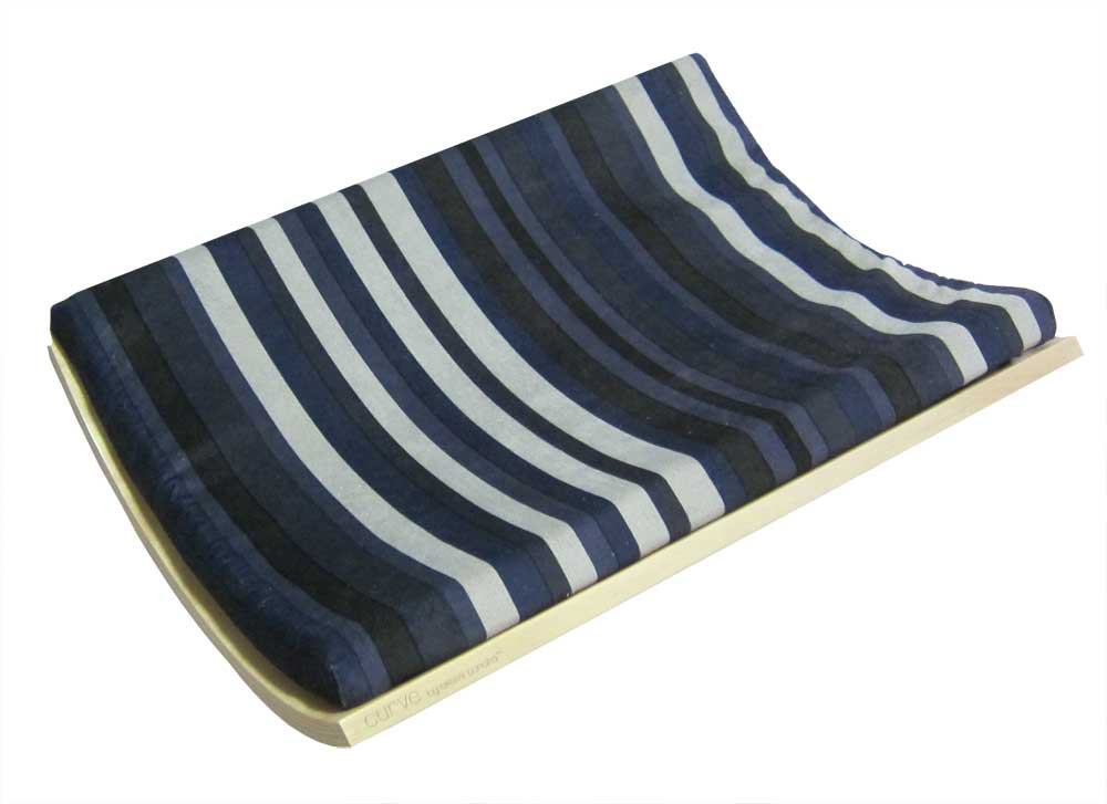 Curve Wall Cat Bed - Birch/Stripe