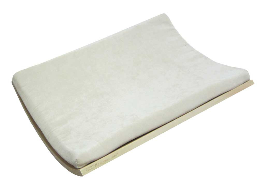 Curve Wall Cat Bed - Birch/Cream