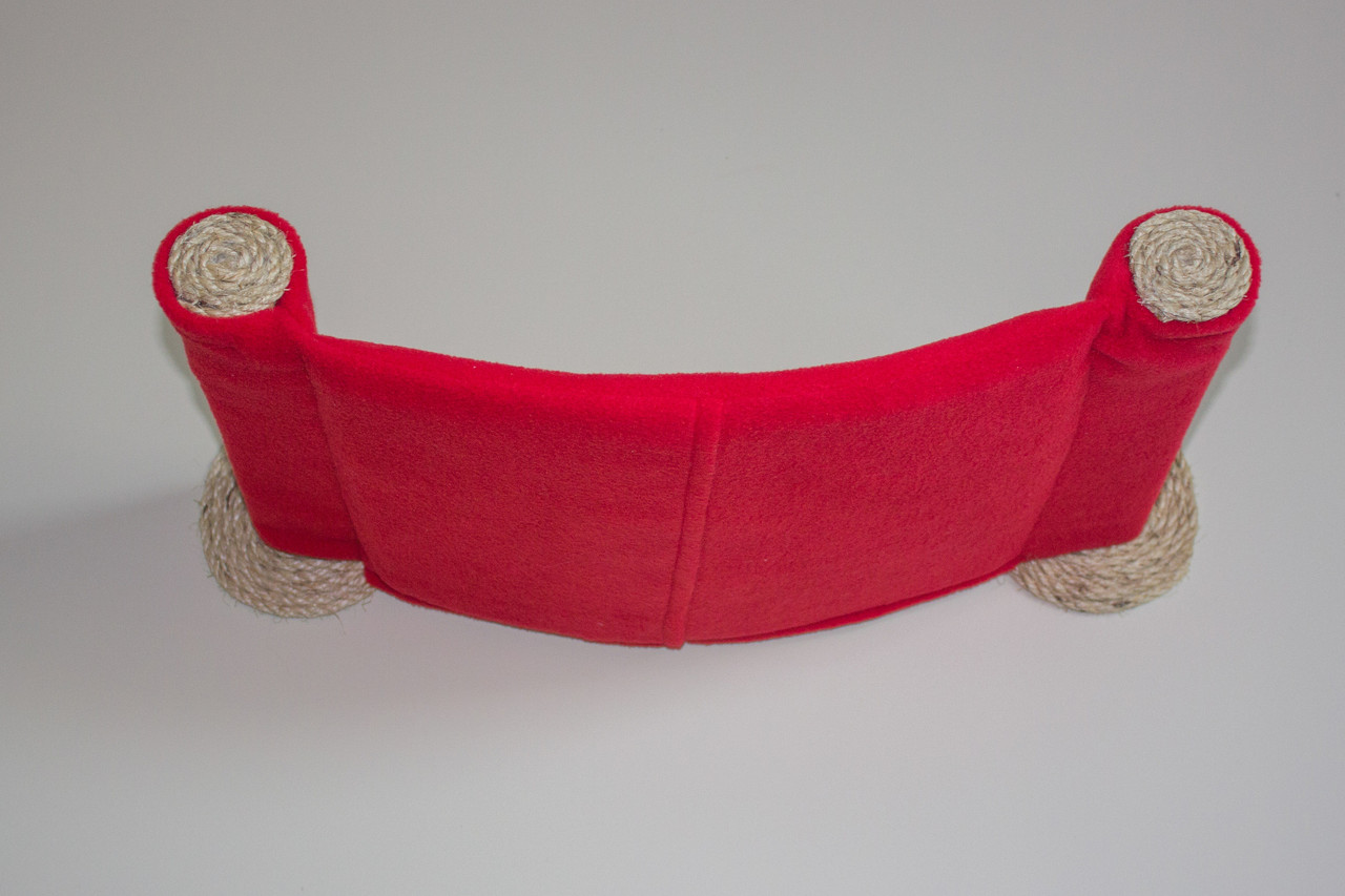 Cat Hammock - Wall Mounted Cat Bed - Red