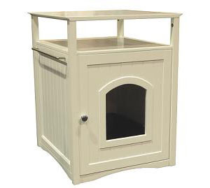 The Cat Washroom Litterbox Concealer MPS008 Walnut