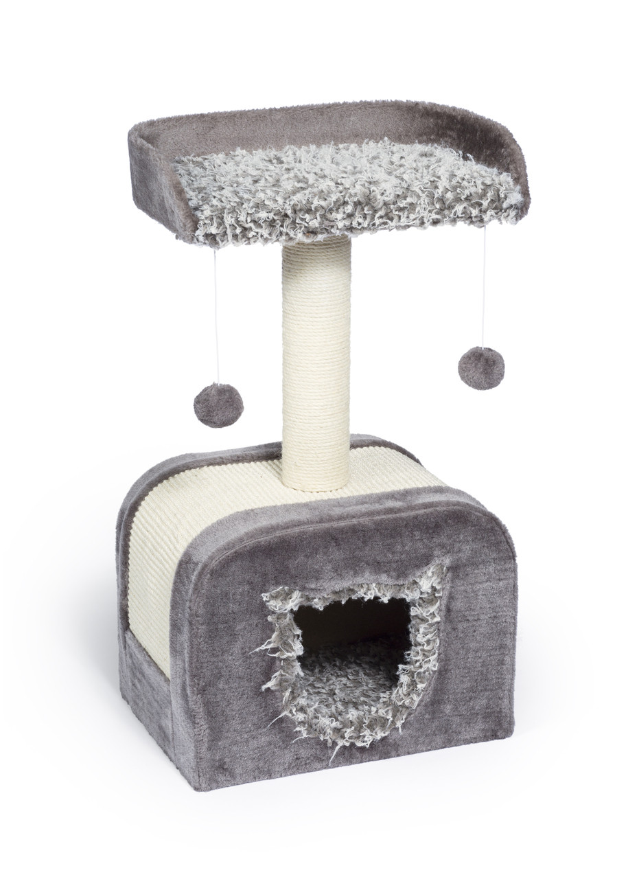 Kitty Pretty Paws Shag Hideaway 7304