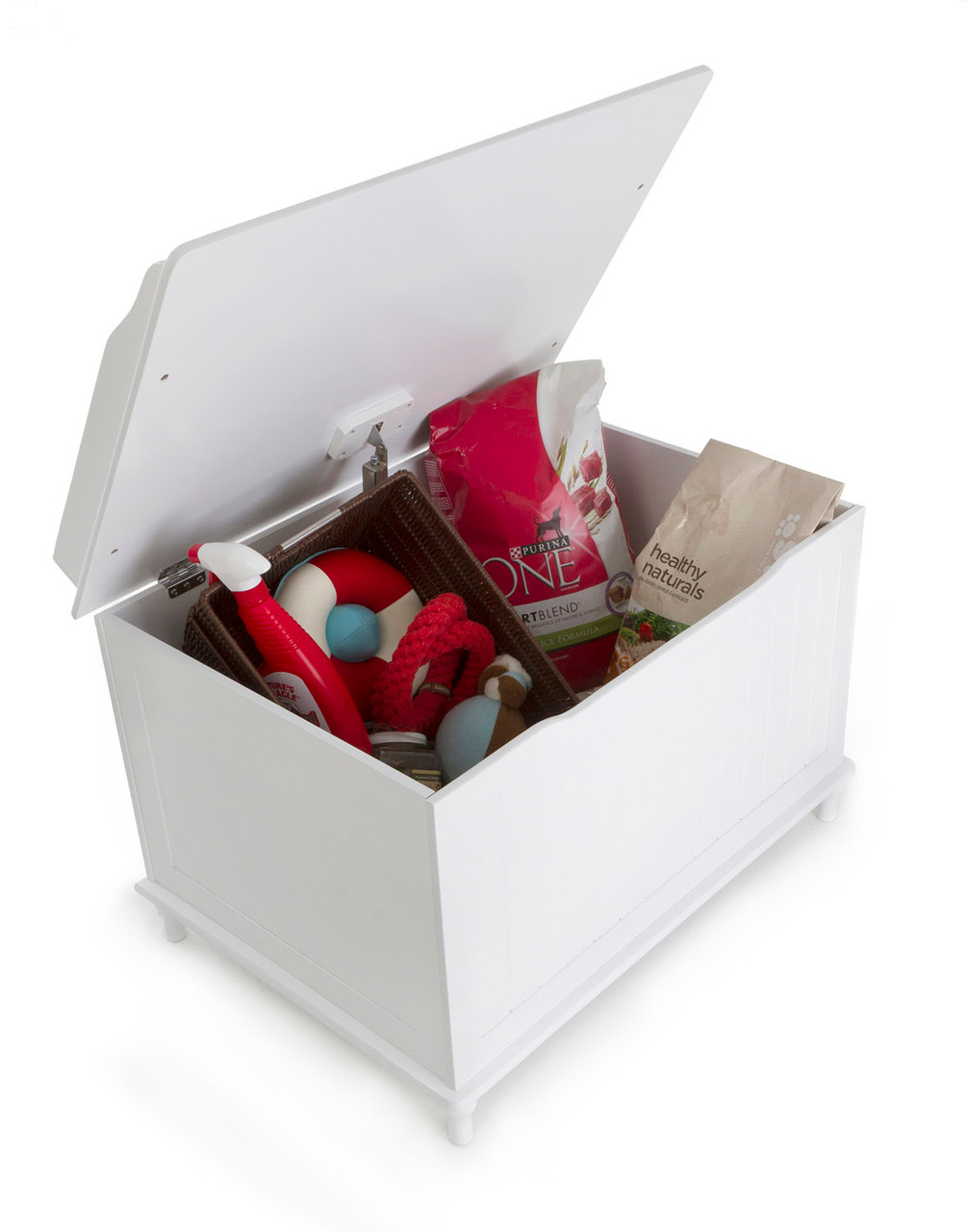 Pet Storage Chest White