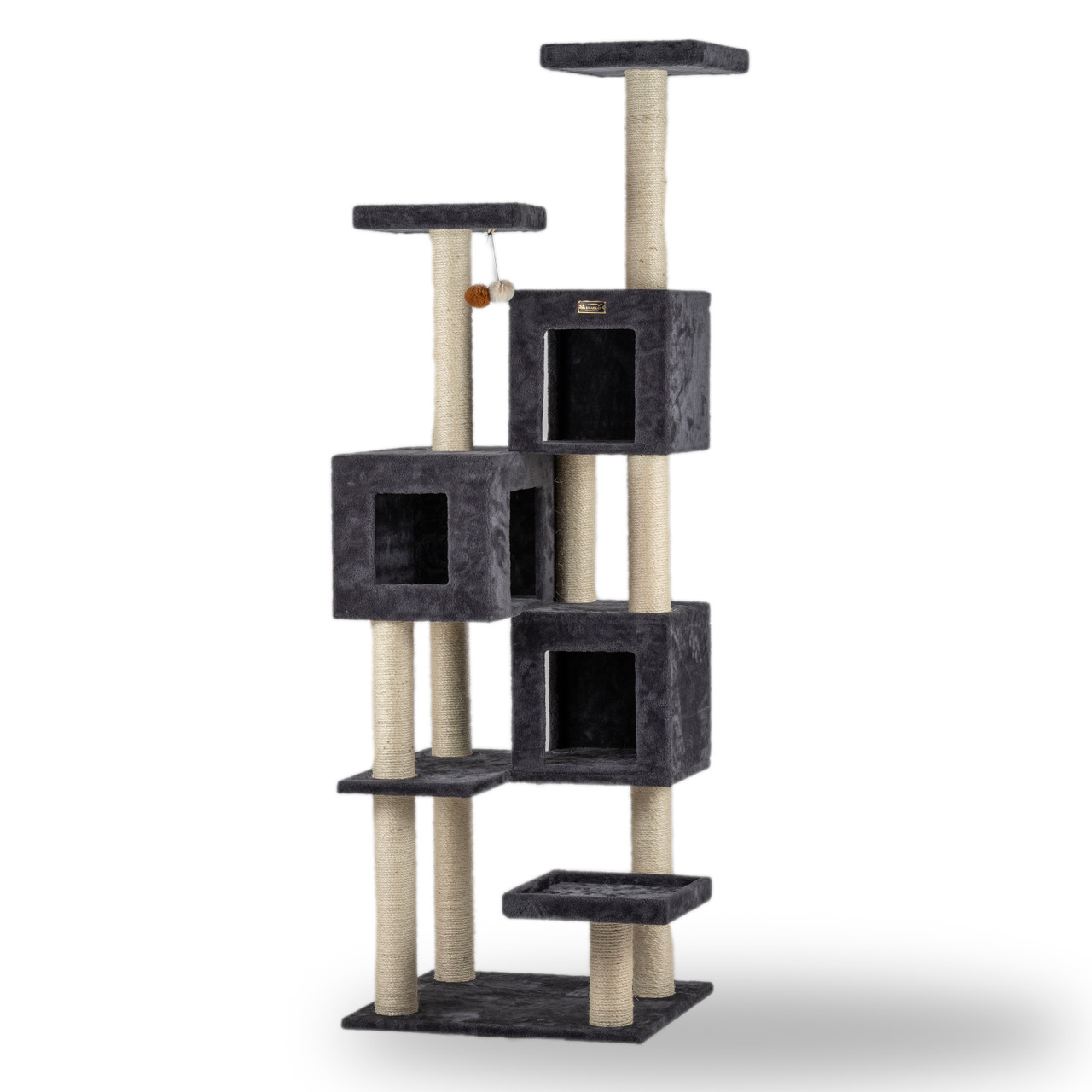 Scaling New Heights Giant Cat Tower with Condos for Multiple Cats