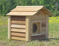 17 Inch Cedar Cat House