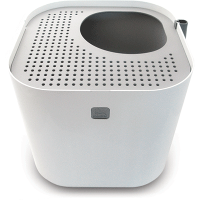 Top Entry Cat Litter Box White