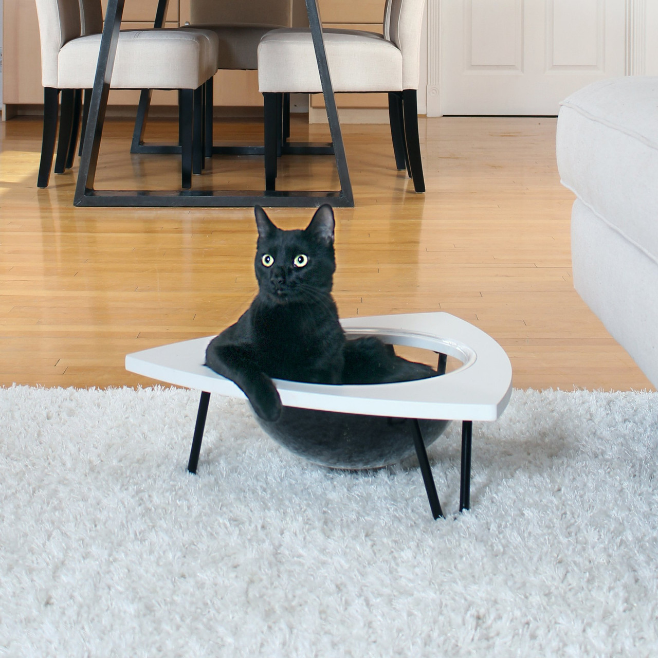 TriPod Cat Lounge Bed White - 55119