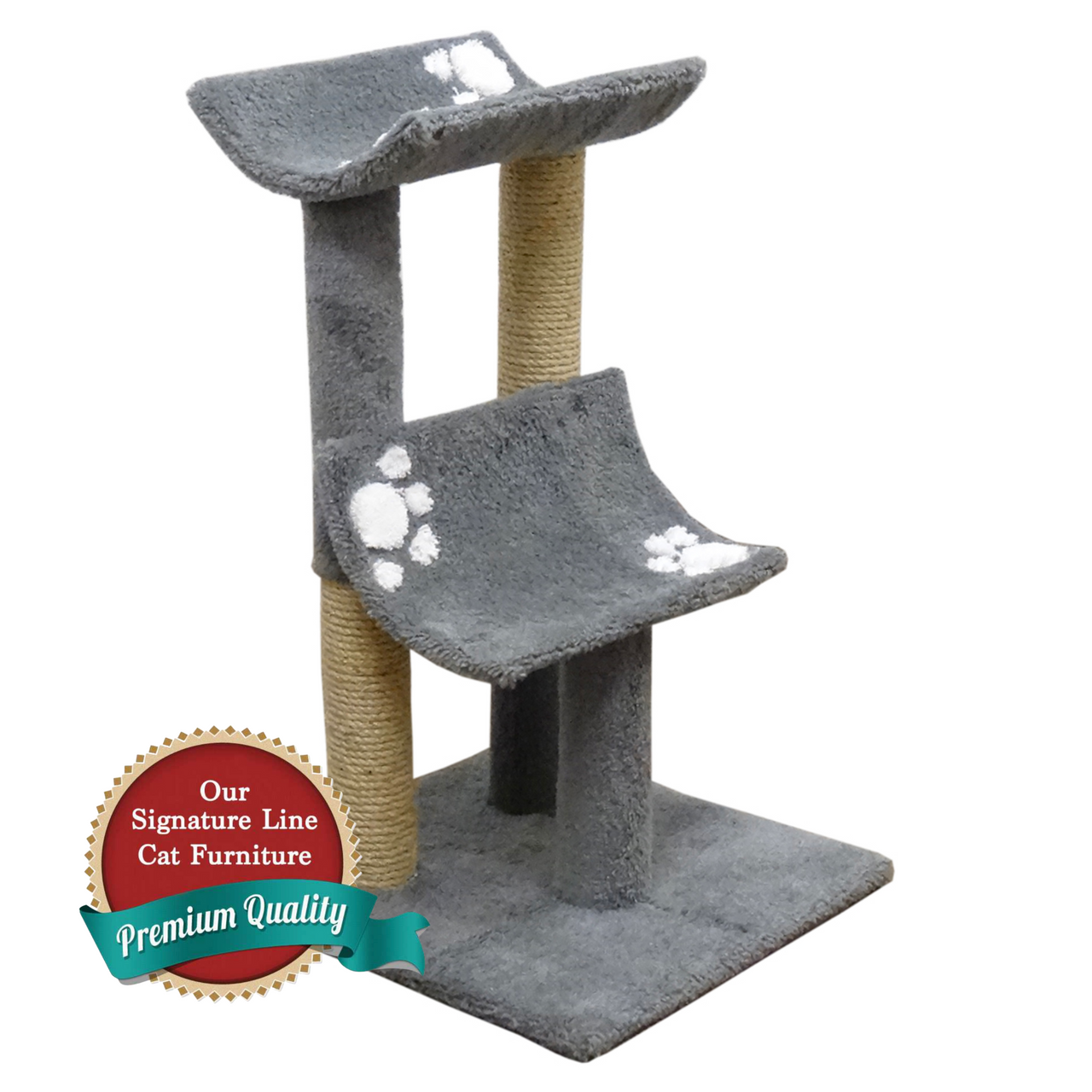 Cat's Choice 33 Inch Double Cradle Sleeper NO added sisal/Beige