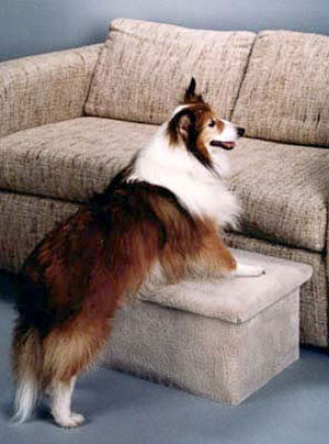 Single Pet Step NO Non Skid Bottoms/Dark Speckle/Speckled Sand