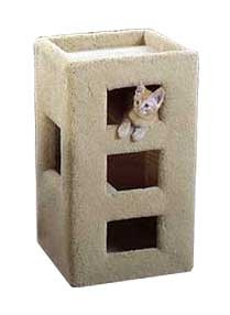 Large Kitty Sleeper Cube Dark Speckle/Gray
