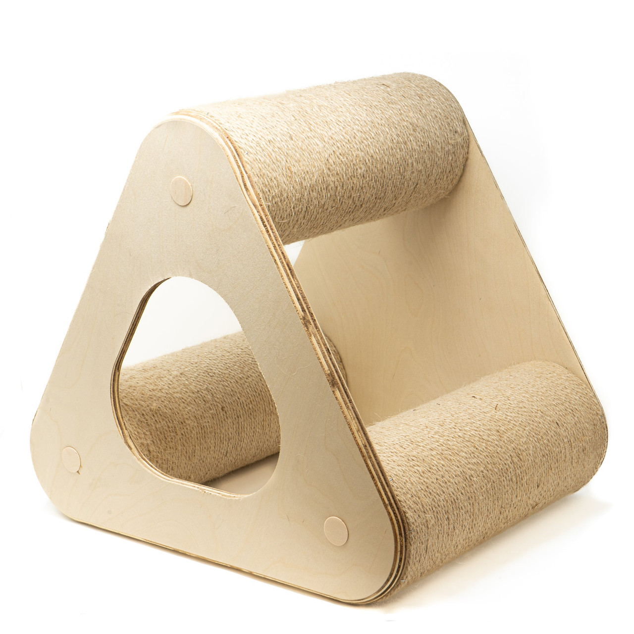 Cat Scratching Activity Pyramid, Premium Sisal Cat Scratcher with Three Cat Scratching Posts SP003