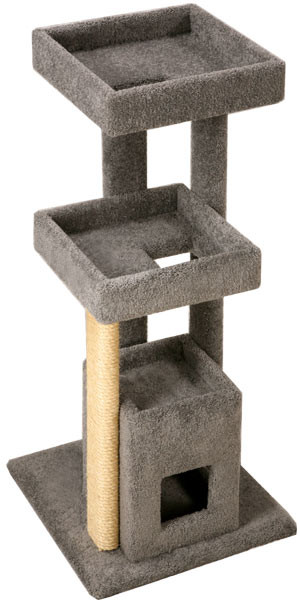 P&P Super Sleeper with Cube Sisal on ALL FOUR Legs/Green/Green