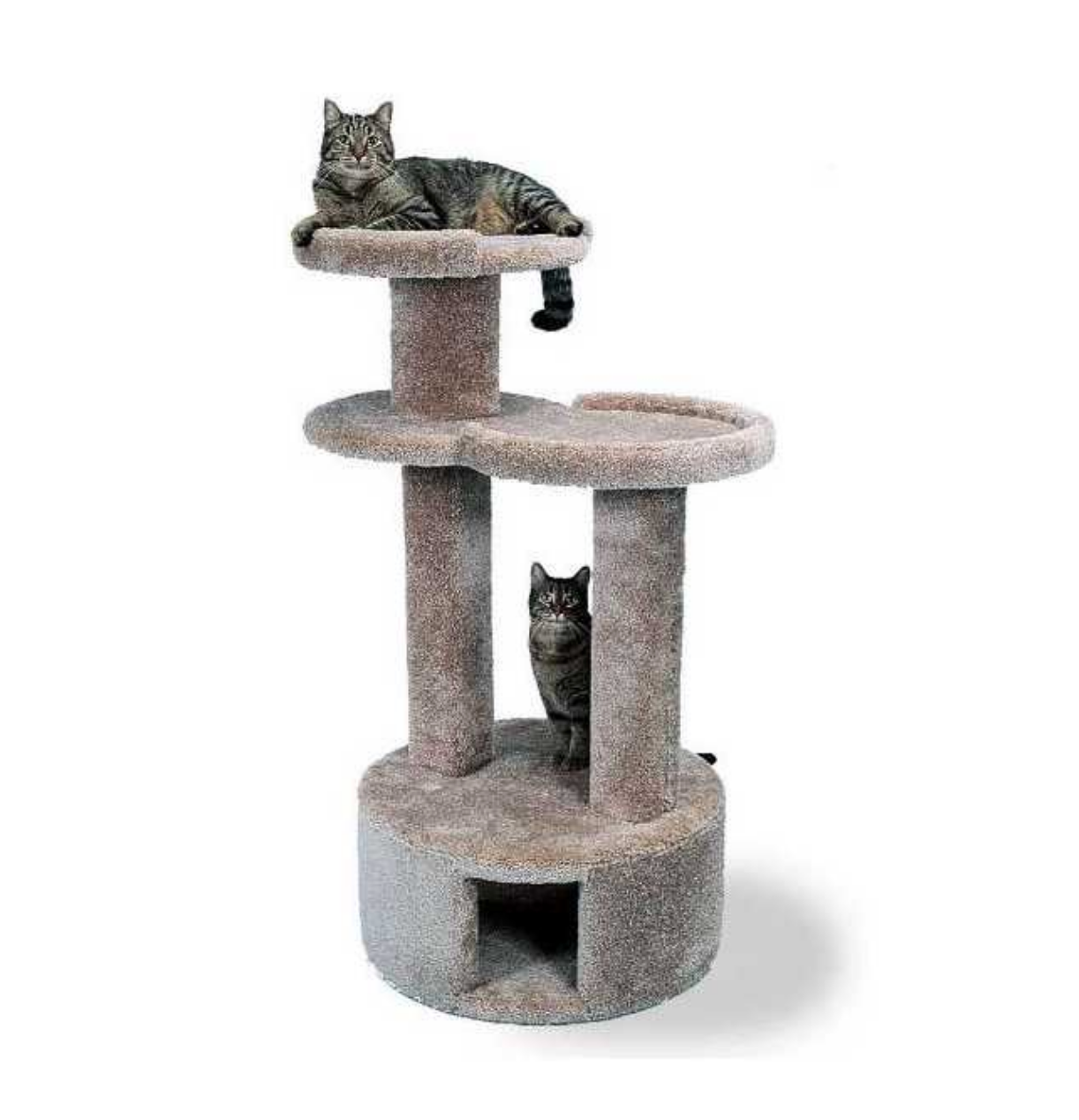 Deluxe Cat Sleeper 1 foot of sisal/Dark Beige