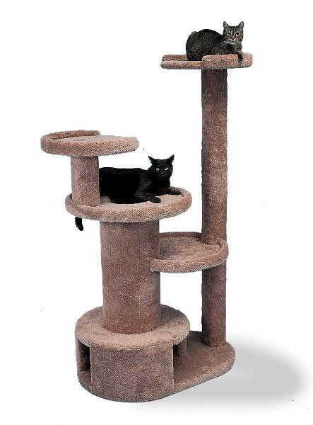 The Colonade Cat Gym 1 foot of sisal/Medium Beige