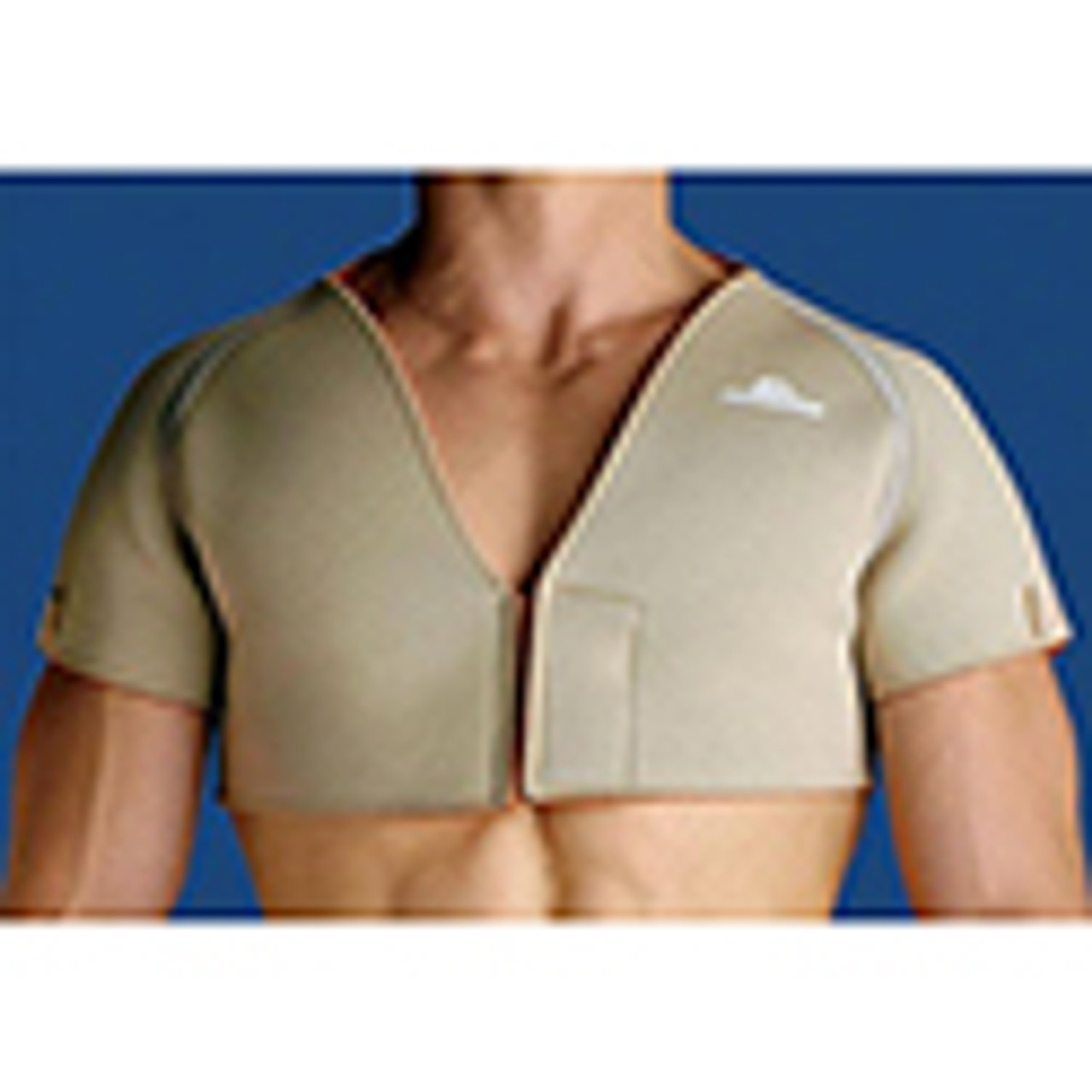 Thermoskin® Double Shoulder Support, Beige, Small - DDP Medical Supply