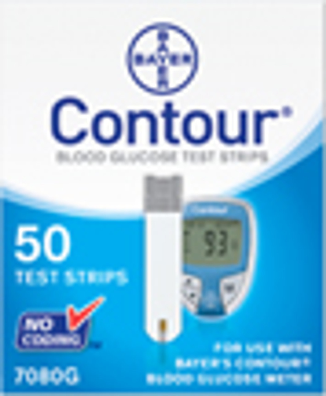 CONTOUR® NEXT Blood Glucose Test Strips, Medicare, Yellow, 50ct (A4253) -  DDP Medical Supply